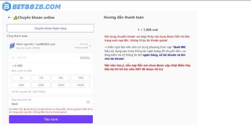 Yêu cầu dành cho hội viên khi thực hiện rút tiền BET88